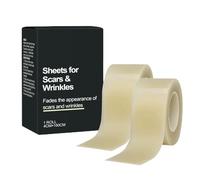 2 Pièces Feuilles De Cicatrice En Silicone, Pansement Silicone Cicatrice, Silicones Scar Sheets, Pansement Cicatrisant Hydrocolloïde, Ruban Pour Cicatrices Qualité Médicale Pour Les Rides, Césarienne