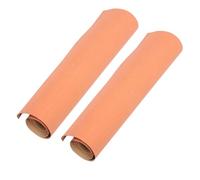 2 Pièces Feuilles de Cuir Collé 0, 4mm 40x150cm pour Paquet à Main