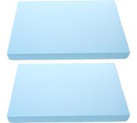 2 Pièces Feuilles de Mousse, Bleu, Écume, Bricolage | Faciles à Chauffer, Plier, Colorer et Façonner, pour Transformation Paysagère et Décor de Micro Paysage