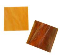 2 Pièces Feuilles de Verre Coloré pour Art Diy, Vitrail Cathédrale | Verre Mosaïque pour Création Intérieure, Usage Polyvalent, Gain de Temps ’effort, Feuille Unique