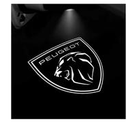 2 Pièces Feux Bienvenue Voiture pour Peugeot 3008 5008 208 2008 308 508 SW GT 2020-2022 2023 2024 2025,LED Projection Logo Voiture Lumière Eclairage Porte Voiture Projecteur Accessoires Décoratifs