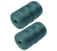 2 Pièces Fil de Réparation de Filet de Pêche en Nylon | Résiste à L’eau Salée Soleil, Teintes Discrètes, pour Opérations Halieutiques et Panneaux