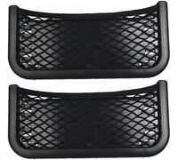2 Pièces Filet de Rangement pour Hyundai I10 2015-2020, Filet Rangement Sac Pocket Organizer pour Voiture, Vide Poche Voiture avec Vis