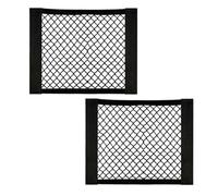 2 Pièces Filet Rangement Voiture pour VW T-Cross C1 2018-2026, Élastique Filet de Rangement de Coffre avec Magic Sticker Voiture Accessoires,30 x 25 cm