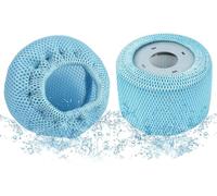 2 Pièces Filets de Protection compatibles avec Filtres de Spa, Couvercle en Maille pour Mspa Filtre de Rechange, Élastique Filtre de Protection en Maille pour Cartouches filtrantes, Filtre de Piscine