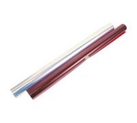 2 Pièces Film de Couleur pour Lampe 40x100 CM PET | Feuille Diffuseuse, Installation et Retrait Faciles, Usage Maison et Bureau, Surface Colorée Assortie