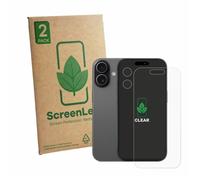 (2 Pièces) Film de protection d'écran ScreenLeaf pour Apple iPhone 17 (Avant+Caméra) [Clear Anti-Rayures]