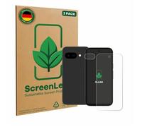 (2 Pièces) Film de protection d'écran ScreenLeaf pour Google Pixel 9a (Avant+Caméra) [Protection d'écran innovante, Clear, Ant