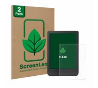 (2 Pièces) Film de protection d'écran ScreenLeaf pour Kobo Clara BW [Clear, Anti-Rayures]