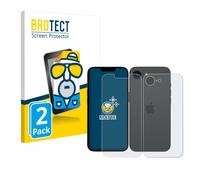 2 Pièces Film de Protection Mat pour Apple iPhone 16e / 17e Anti-Reflets