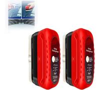 2 Pièces Film Oléophobe Pour Vitres D'automobiles,Nettoyant pare Brise Voiture,Automotive Oil Film Cleaning Brush,Nettoyant Pour Vitres De Voiture-120ml