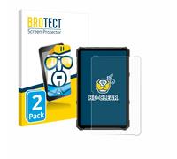 brotect Film Protection pour Ulefone Armor Pad 3 Pro | 2 Pièces Clair Protection d'écran Made in Germany Anti-Rayures Transparent