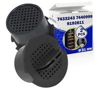 2 Pièces Filtre à Charbon Actif Frigo Cave a Vin Ø 51 mm avec Code Original 7433243 7440999 9192811 pour Liebherr 9447050 pour Miele 467217 606509 pour Bosch - MONTERAL