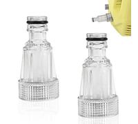 2 pièces Filtre à Eau pour Nettoyeur Haute Pression, Protégez Votre Pompe et Optimisez Vos Travaux de Nettoyage, pour Les raccords de Jardin, pour Nettoyeur Haute Pression (2 pcs)