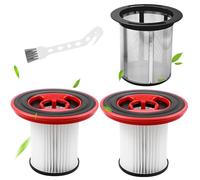 2 Pièces Filtre Aspirateur pour Bosch Unlimited Series 7 Kit, pour 12040193 BKS711XXL BBS711W BBS712A BCS711GB BKS711MALL Filtre de Rechange, avec Filtre HEPA Acier Inoxydable/Brosse, pour Poussière