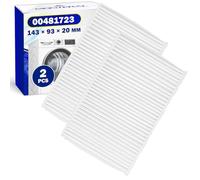 2 Pièces Filtre Seche Linge avec le Code Original 000481723 481723 Filtre à Pollen pour Bosch pour Siemens - MONTERAL