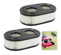 2 Pièces Filtres à Air pour Tondeuse à Gazon Briggs & Stratton 798452 593260 798339 093000er 09P0000er, Remplacement du Filtre à Air Cartouche Les Modèles Moteurs 4247 5432 5432K