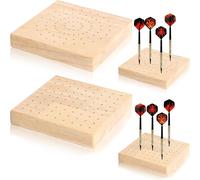 2 Pièces FléChettes Mural-Support De FléChettes-FléChette Support en Bois-Accessoires pour Tout Type De Planche pour Garder Vos FléChettes Bien OrganiséEs Et Facilement Accessibles