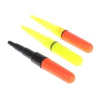 2 Pièces Flotteur De Pêche Fluorescent Lightstick Lumière Nuit Flotteur Tige Lumières Bâton Lumineux Foncé