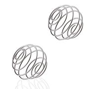 2 Pièces Fouets Boule de Mixage en Acier Ioxydable pour Boissons Protéinées,Shaker, Bouteille Mélangeuse Boule de Secousse (Diamètre 5.5cm)