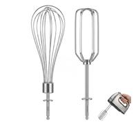 2 Pièces Fouets de Remplacement pour Batteur Électrique - Fouet de Cuisine en Acier Inoxydable, Compatible avec Philips et la Plupart des Batteurs Électriques