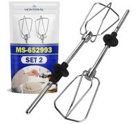 2 Pièces Fouets pour Batteur Electrique Cuisine à Main MS652993 pour Krups