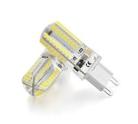 2 Pièces G9 LED LED 220 V SMD 2835 3014 48 64 104 LED S Lampada LED Lumières 360 Degrés Lampe Halogène De Remplacement,Blanc Froid,7W - 220V