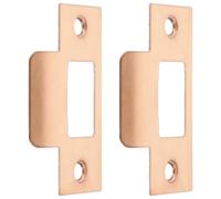 2 Pièces Gâche Portillon, Remplisseur de Porte | Renforcement de Porte de Garage, Plaques de Porte, Couvercles de Plaques, Gâches de Porte
