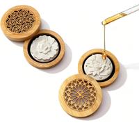 2 Pièces Galet Diffuseur Huile Essentielle, Avec Aimant Diffuseur D'huiles Essentielles, Forme Ronde Diffuseur De Parfum, Avec 2 Pierres Parfumées, Pour Salon, Bureau, Chambre