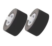 2 Pièces Galet Presseur pour Enregistreur Cassette Portable | Composant Noir en Plastique, pour Machine D'enregistrement et Monoposte, Format Léger, Usage Multi-appareil