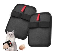2 Pièces Gants Antistatiques Pour Poils D'animaux, Brosse De Toilettage Pour Animaux De Compagnie, Pour Chats, Chiens, Canapés, Tapis, Lits