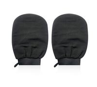 2 Pièces Gants Exfoliants Pour Le Corps, Gants Exfoliants En Soie, Gants De Gommage Pour Le Corps, Gants En Soie Exfoliants, Gants De Nettoyage Pour Le Corps, Gants De Douche (Noir)