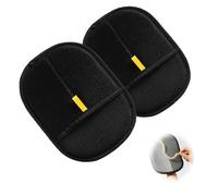 2 Pièces Gants Poil Chat, Réutilisable Brosse Anti Poils Animaux pour Poils de Chiens et de Chats, pour Meubles, draps, canapés, vêtements (Black,Small)