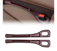 2 Pièces Gap Filler Pad pour Siège Auto pour VW Golf Sportsvan AM I 2014-2020, Bandes De Remplissage Anti-Fuite pour Siège De Voiture(Brown)
