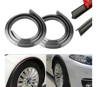 2 Pièces Garniture de Passage de Roue pour Ford Kuga II 2012-2014 2015 2016 2017 2018, Protecteur de sourcil de Passage de Roue de Voiture Élargisseurs d'ailes
