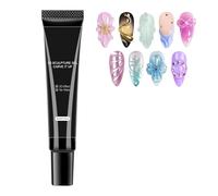 2 Pièces Gel 3d Nail Arts, Gel Construction Ongle Uv, Gels De Construction Ongle, Colle Sculpture Ongles, Gels Sculptant Non Collant Pour Occasions Diverses