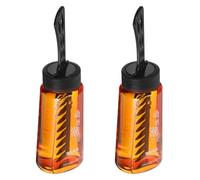 2 Pièces Gel Coiffant pour Hommes avec Peigne Intégré, Plastique | Application sans Mains, Dents Larges, Usage Quotidien, Répartition Uniforme de L’huile, Style Rapide