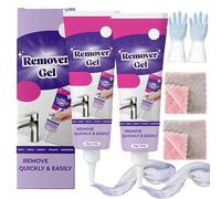 2 pièces Gel Dissolvant Puissant,Puissant Gel De Nettoyage MéNage,TrèS Efficace En PéNéTration,Pour Les Espaces De Carreaux De Salle De Bain Et De Cuisine,Les Murs