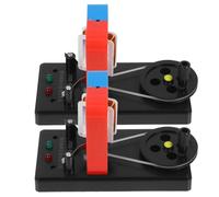2 Pièces Générateur Manuel à Manivelle, Plastique | Sortie Visuelle Indicateurs Led, Usage en Activités et Laboratoire, Outil Compact pour Enseignants Stem