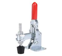 2 pièces GH101A pince à bascule fer galvanisé rapide Type vertical fixe capacité de maintien à la main jusqu'à 50KG trou Center Distance16 à 23mm