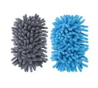 2 Pièces Gomme Effaçable à Sec pour Tableau Blanc, Fibre Textile | Éponge Chenille Lavable, Prise en Main, Surfaces Lisses, Salle de Réunion et Maison