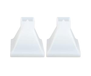 2 Pièces Grand Moule Pyramide, Moule En Silicone Super Pyramide Moules De Moulage En Résine, Moule En Résine époxy Cristal Bricolage Grande Pyramide En Silicone Fait à la Main Moule En Résine époxy Dé