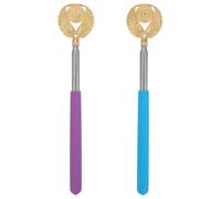 2 Pièces Gratte Dos Télescopique, Outil Portable Extensible | Couleur Aléatoire, Présent Pratique pour Famille et Amis, Soulage les Démangeaisons Manche Rétractable à Cinq Sections