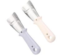 2 Pièces Grattoir à Glace en Acier Inoxydable pour Réfrigérateur