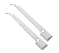 2 Pièces Grattoir Multiusage D'apiculteur en Acier Inoxydable | Lame Courbe et Manche Stable, Nettoyage Facile des Cadres, Gestion de Colonie et Inspection