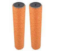 2 Pièces Griffoir pour Chat, Poteau Colonne Stable | Orange, Base Robuste, Protection des Meubles, Montage à Attache Simple, Usage Intérieur, pour Foyers Multi Chats