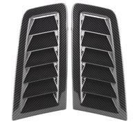2 Pièces Grilles D'aération Latérales Avant De Capot Moteur Cache Décoratif Compatible Avec Ford Pour Focus RS MK2 Kit pelle d'aération capot