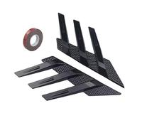 2 Pièces Grilles de Fenêtre de Voiture pour Polestar 2 I 2020-2024, Spoiler de Custode Arrière Store de Vitre Garniture Autocollant