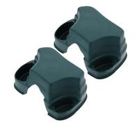 2 Pièces Grotte Multifonction Double Bol en Plastique | Cachette Compacte, Nettoyage Facile du Terrarium, pour Petites Tortues et Serpents, Décor Réaliste