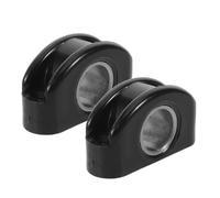 2 Pièces Guide-câble Marin Doublure Intérieure en Acier Inoxydable | Design Compact et Élégant, Protection Renforcée des Câbles, Installation Rapide pour Propriétaires de Bateaux